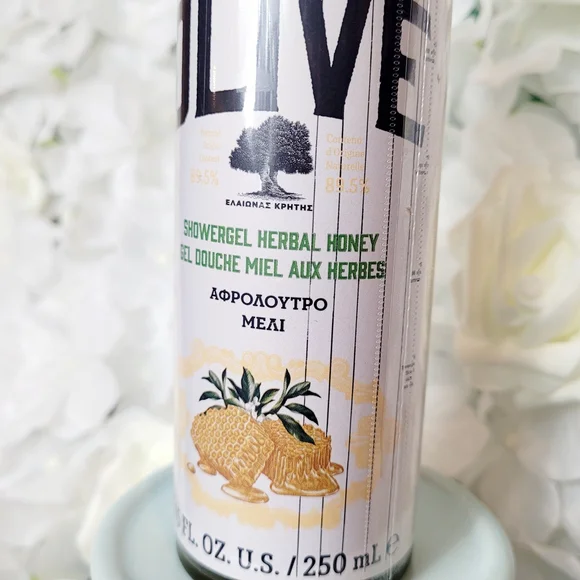 Korres Pure Greek Olive Shower Gel IN Herbal Honey - Picture 3 of 5